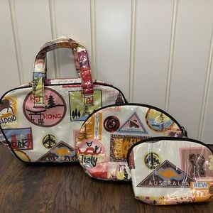 Nick & Nora Travel Edition Cosmetic Bags